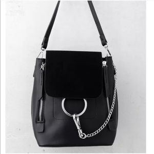 lulus sidewalk stunner backpack purse